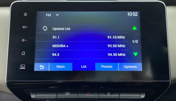 2021 Nissan MAGNITE XV EXECUTIVE TURBO CVT, Petrol, Automatic, 20,488 km, Infotainment System
