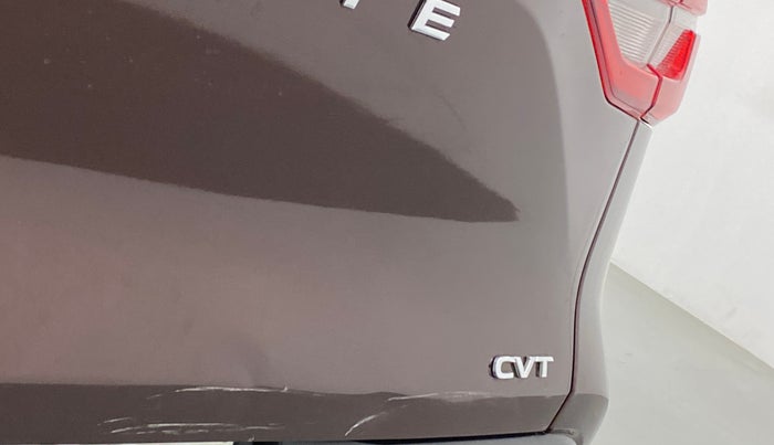 2021 Nissan MAGNITE XV EXECUTIVE TURBO CVT, Petrol, Automatic, 20,488 km, Dicky (Boot door) - Slightly dented