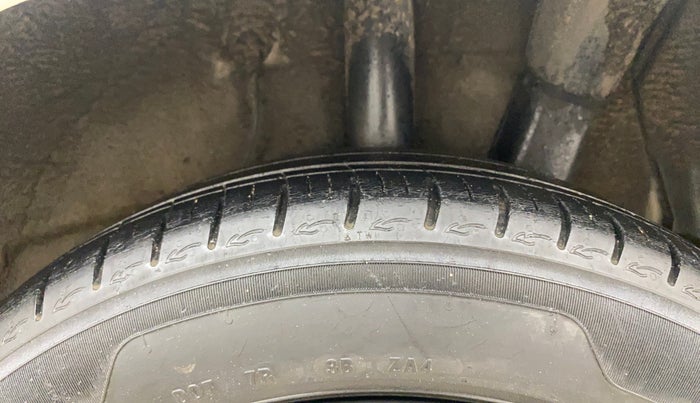 2021 Hyundai AURA SX PLUS 1.2 AMT, Petrol, Automatic, 40,109 km, Left Rear Tyre Tread