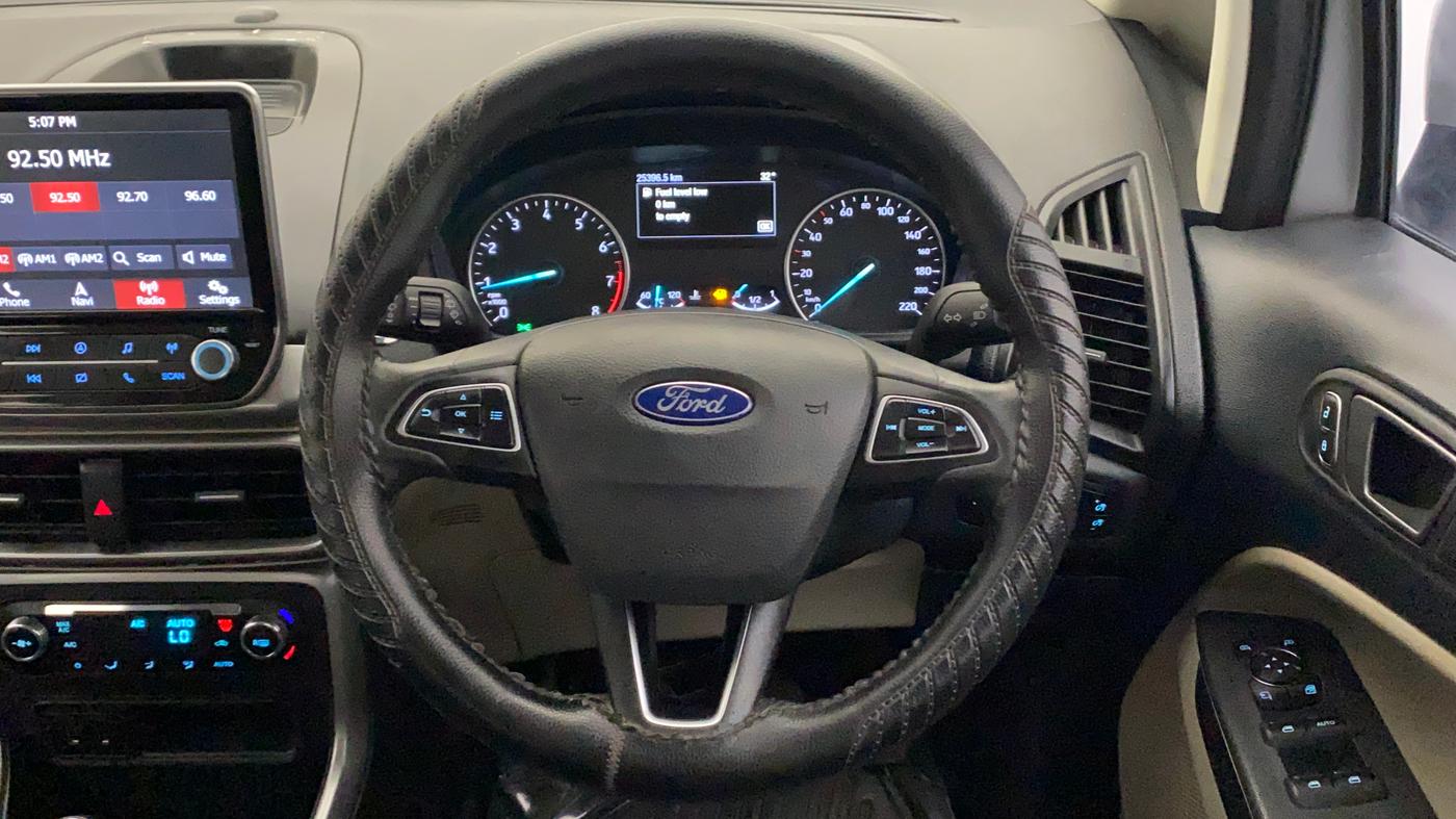 2020 Ford Ecosport TITANIUM 1.5L PETROL, Petrol, Manual, 25,566 km, Steering Wheel Close Up