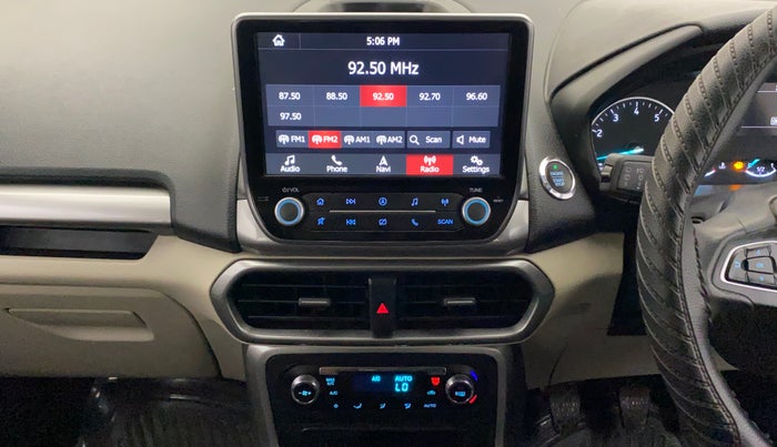 2020 Ford Ecosport TITANIUM 1.5L PETROL, Petrol, Manual, 25,566 km, Air Conditioner