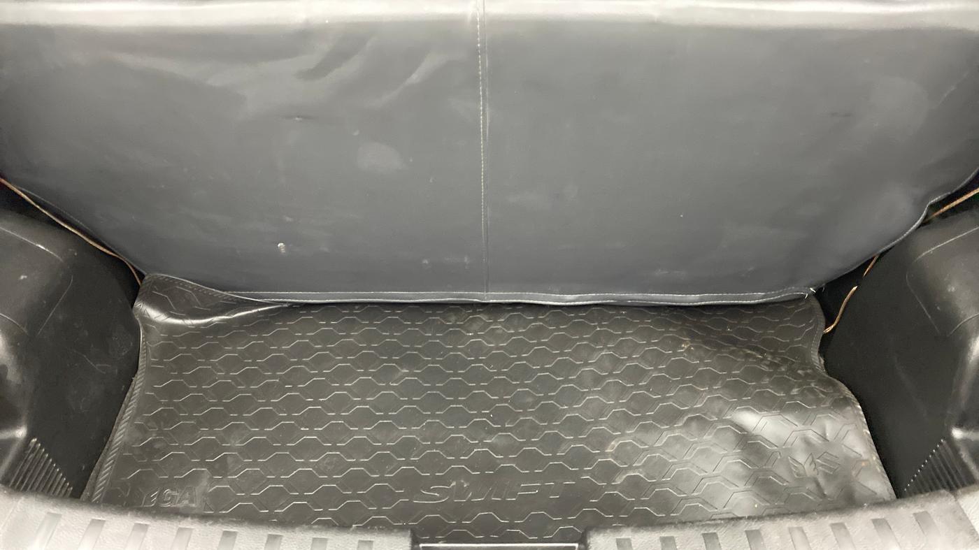 2012 Maruti Swift VXI, Petrol, Manual, 72,958 km, Boot Inside