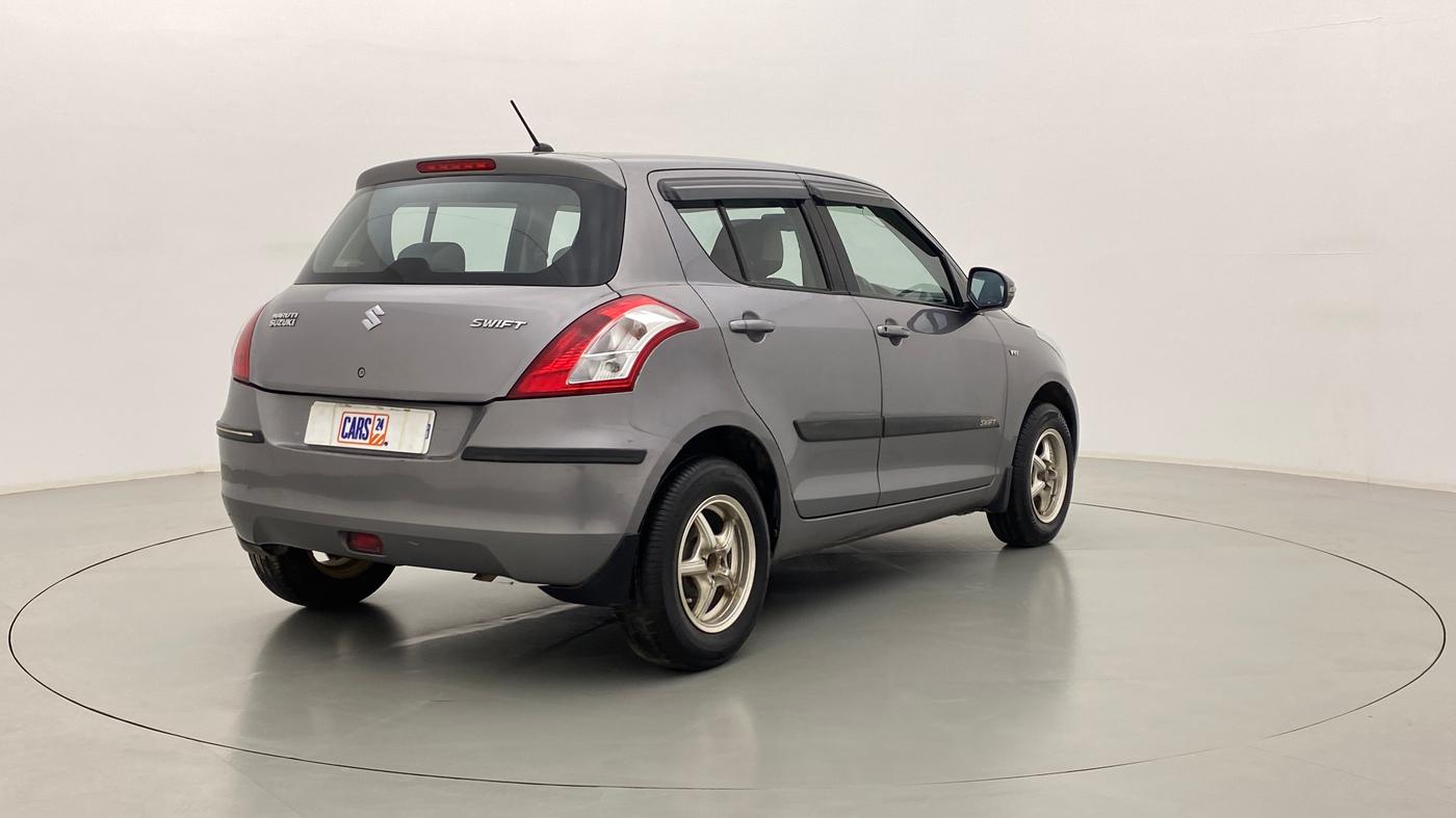 2012 Maruti Swift VXI, Petrol, Manual, 72,958 km, Right Back Diagonal