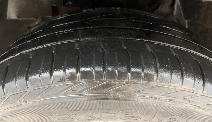 2019 Tata NEXON XMA PETROL, Petrol, Automatic, 62,789 km, Left Front Tyre Tread