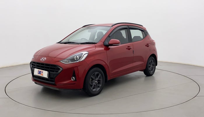 2021 Hyundai GRAND I10 NIOS SPORTZ AMT 1.2 KAPPA VTVT, Petrol, Automatic, 52,195 km, Left Front Diagonal