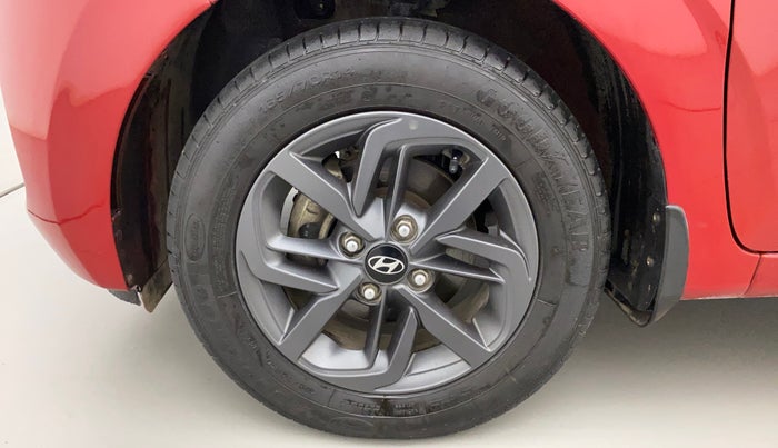 2021 Hyundai GRAND I10 NIOS SPORTZ AMT 1.2 KAPPA VTVT, Petrol, Automatic, 52,195 km, Left Front Wheel