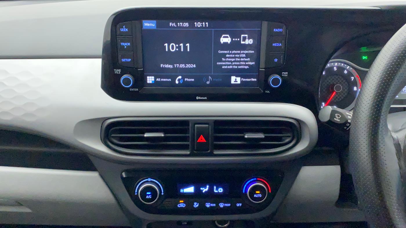 2021 Hyundai GRAND I10 NIOS SPORTZ AMT 1.2 KAPPA VTVT, Petrol, Automatic, 52,195 km, Air Conditioner