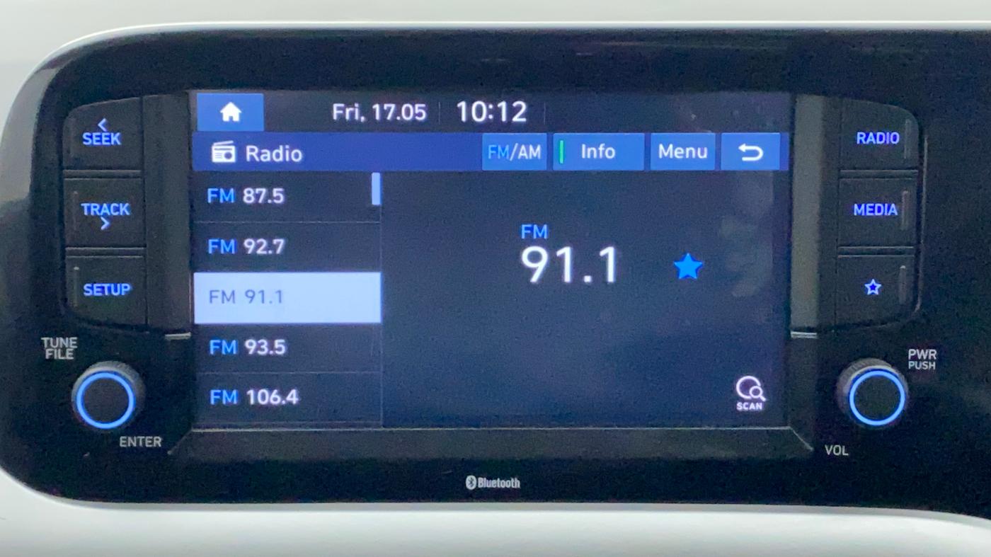2021 Hyundai GRAND I10 NIOS SPORTZ AMT 1.2 KAPPA VTVT, Petrol, Automatic, 52,195 km, Infotainment System