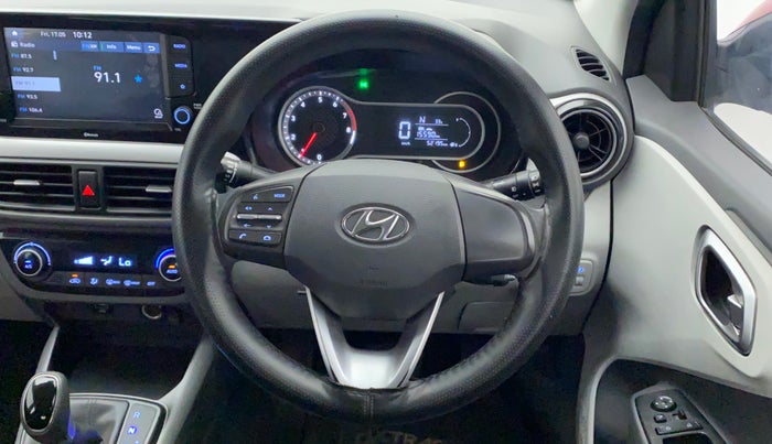 2021 Hyundai GRAND I10 NIOS SPORTZ AMT 1.2 KAPPA VTVT, Petrol, Automatic, 52,195 km, Steering Wheel Close Up