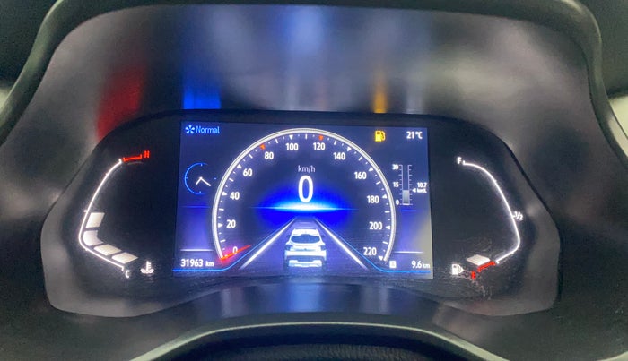 2021 Renault Kiger RXZ TURBO MT, Petrol, Manual, 31,963 km, Odometer Image