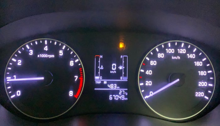 2016 Hyundai Elite i20 MAGNA 1.2, Petrol, Manual, 67,158 km, Odometer Image