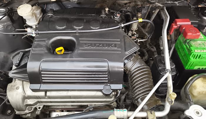 2015 Maruti Wagon R 1.0 VXI, Petrol, Manual, 29,989 km, Engine View