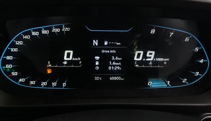 2020 Hyundai NEW I20 Asta 1.0 GDI Turbo IMT, Petrol, Manual, 65,797 km, Odometer Image