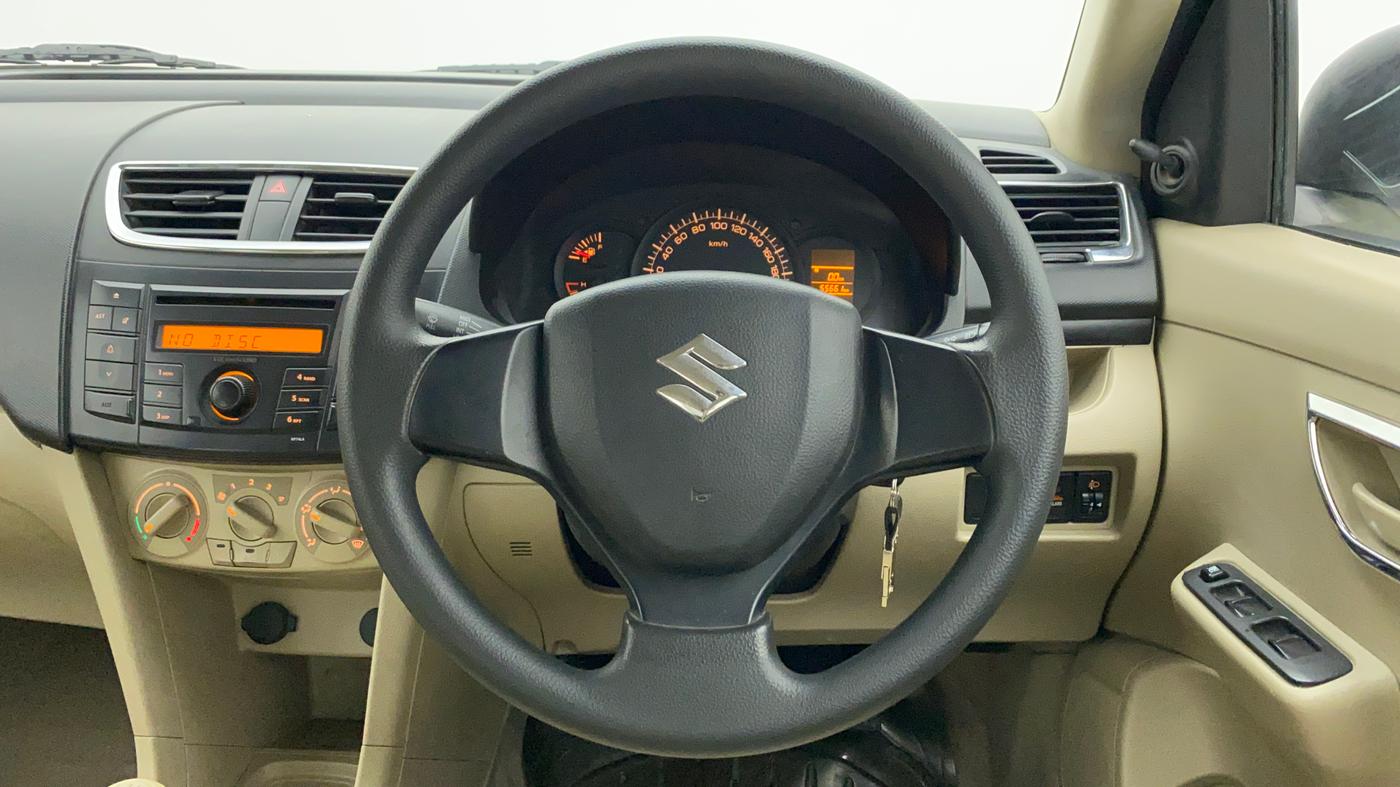 2014 Maruti Swift Dzire LDI BS IV, Diesel, Manual, 56,084 km, Steering Wheel Close Up