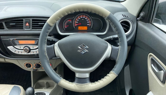 2018 Maruti Alto K10 VXI P, Petrol, Manual, 10,387 km, Steering Wheel Close Up