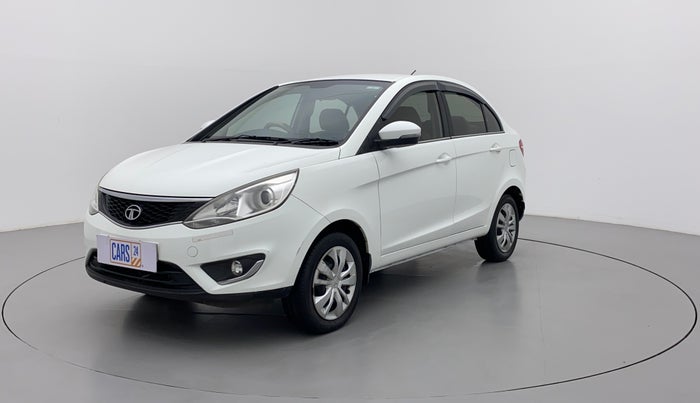 2016 Tata Zest XMS PETROL, CNG, Manual, 63,190 km, Left Front Diagonal