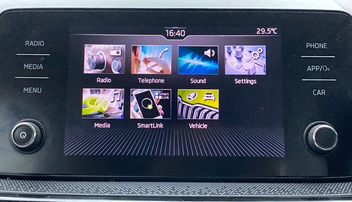 2022 Skoda SLAVIA STYLE 1.5 TSI DSG, Petrol, Automatic, 11,162 km, Touchscreen Infotainment System