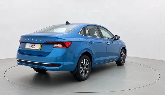 2022 Skoda SLAVIA STYLE 1.5 TSI DSG, Petrol, Automatic, 11,162 km, Right Back Diagonal