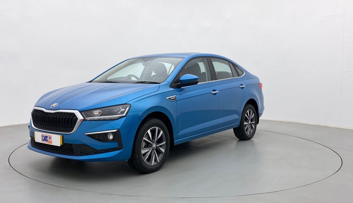 2022 Skoda SLAVIA STYLE 1.5 TSI DSG, Petrol, Automatic, 11,162 km, Left Front Diagonal