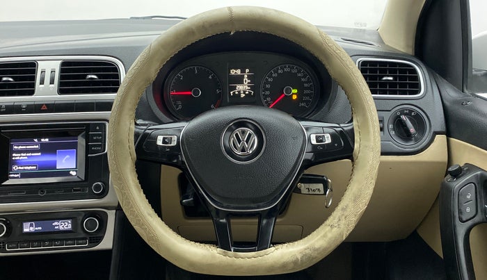 2016 Volkswagen Ameo HIGHLINE 1.5L AT (D), Diesel, Automatic, 30,672 km, Steering Wheel Close Up