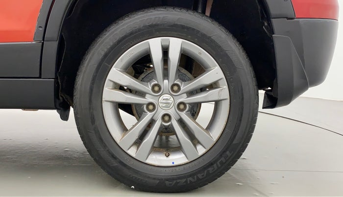 2017 Maruti Vitara Brezza ZDI PLUS, Diesel, Manual, 76,606 km, Left Rear Wheel
