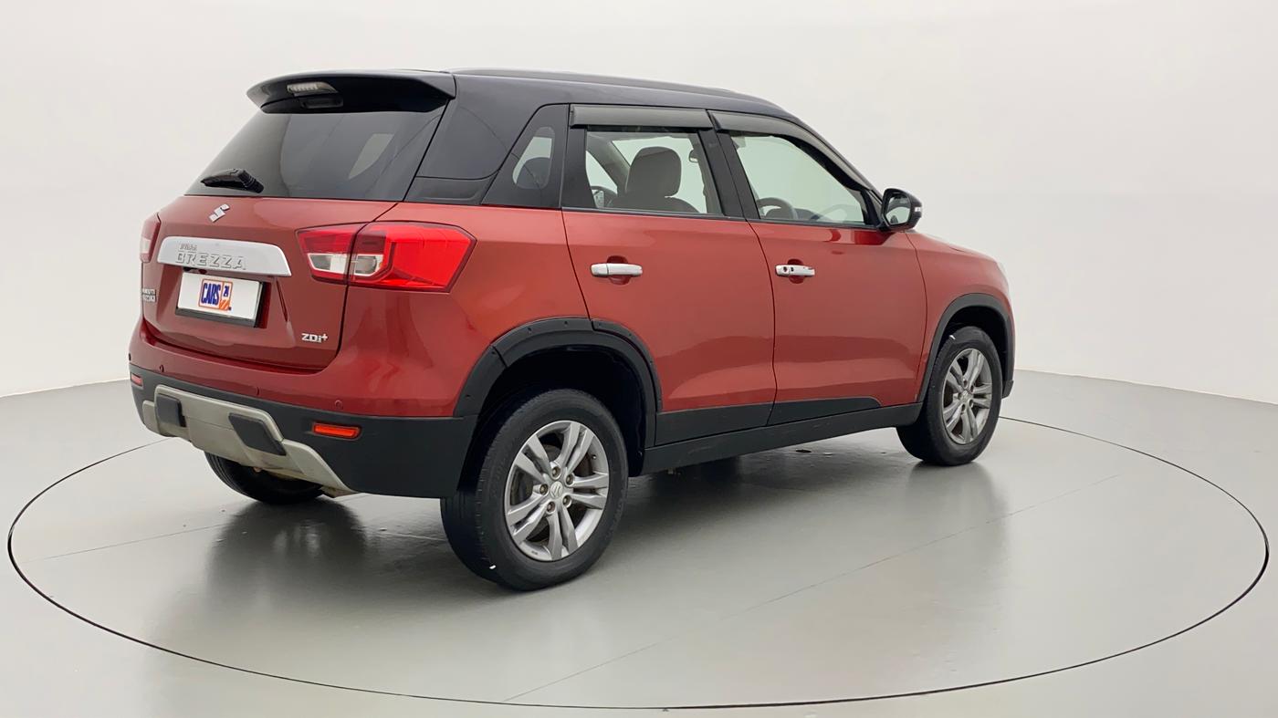 2017 Maruti Vitara Brezza ZDI PLUS, Diesel, Manual, 76,606 km, Right Back Diagonal