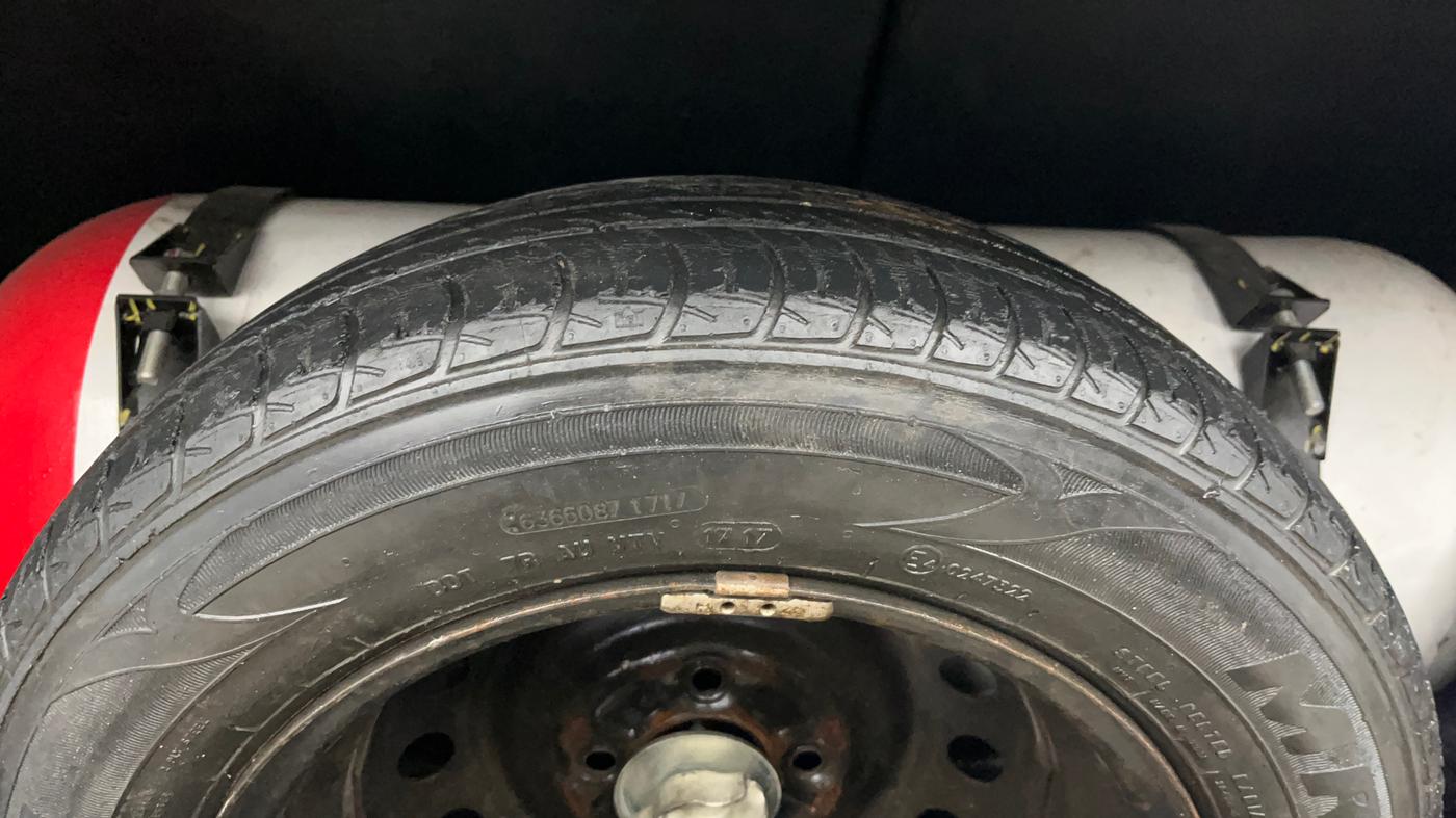 2017 Maruti Celerio VXI CNG, CNG, Manual, 71,445 km, Spare Tyre