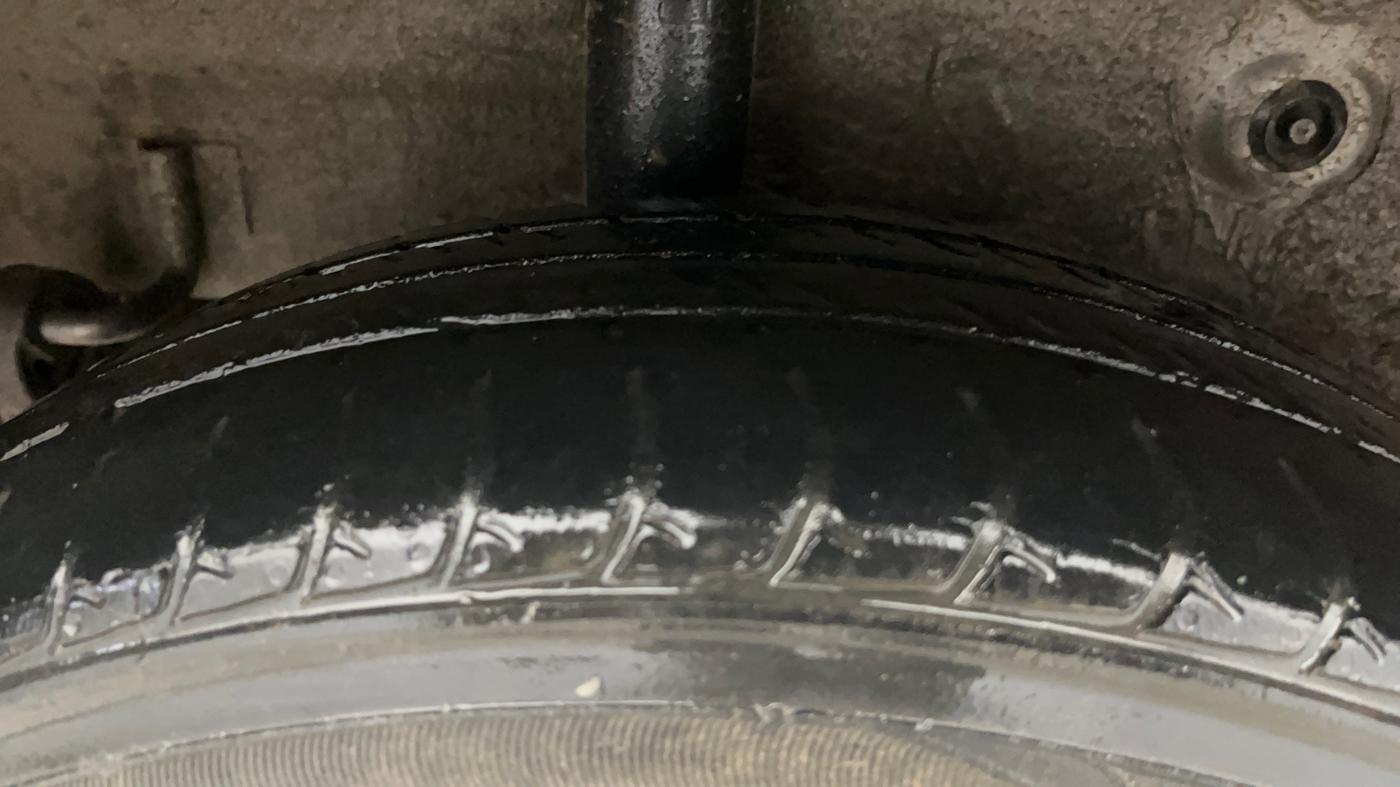 2017 Maruti Celerio VXI CNG, CNG, Manual, 71,445 km, Right Rear Tyre Tread
