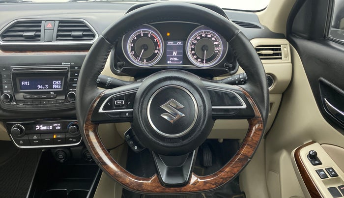 2019 Maruti Dzire ZXI AMT, Petrol, Automatic, 34,989 km, Steering Wheel Close Up