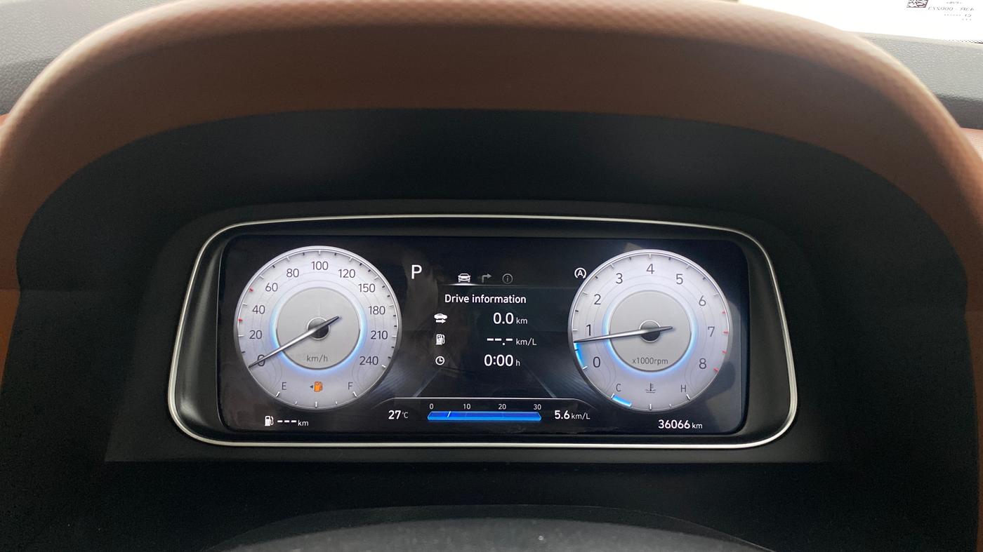 2023 Hyundai ALCAZAR 1.5 SIGNATURE (O) TURBO DCT 7, Petrol, Automatic, 36,065 km, Odometer Image