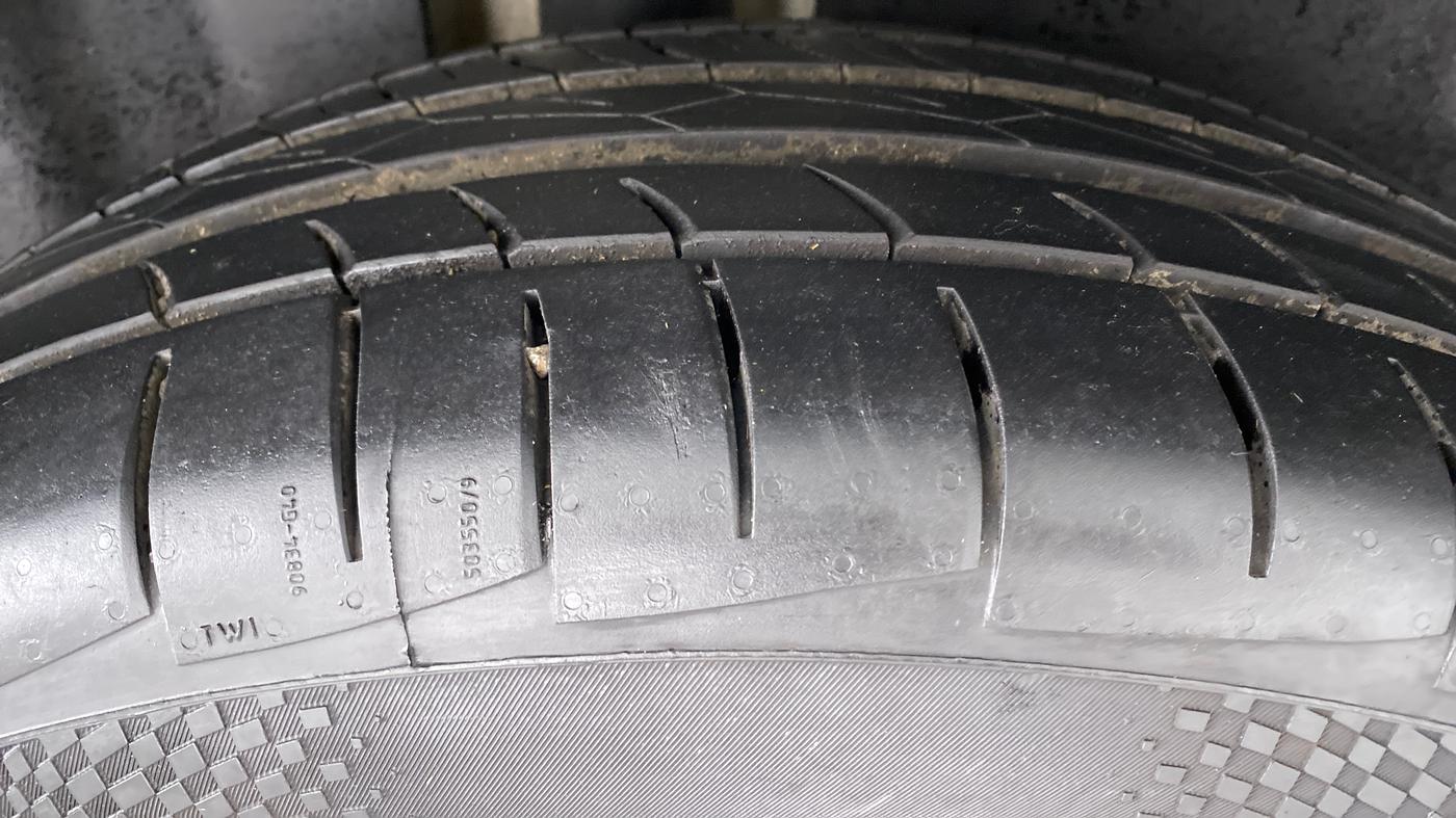 2021 MG HECTOR SUPER HYBRID PETROL MT, Petrol, Manual, 7,646 km, Right Rear Tyre Tread