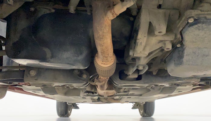 2018 Skoda Rapid MONTE CARLO 1.6 MPI AT, Petrol, Automatic, 55,307 km, Front Underbody