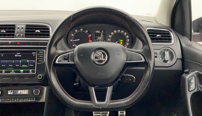 2018 Skoda Rapid MONTE CARLO 1.6 MPI AT, Petrol, Automatic, 55,307 km, Steering Wheel Close Up