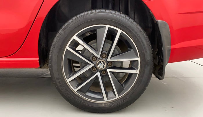 2018 Skoda Rapid MONTE CARLO 1.6 MPI AT, Petrol, Automatic, 55,307 km, Left Rear Wheel