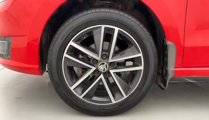 2018 Skoda Rapid MONTE CARLO 1.6 MPI AT, Petrol, Automatic, 55,307 km, Left Front Wheel