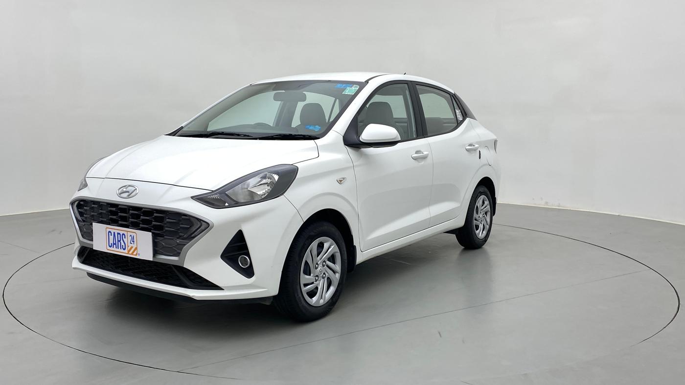 2022 Hyundai AURA S 1.2 Kappa MT, Petrol, Manual, 2,111 km, Left Front Diagonal