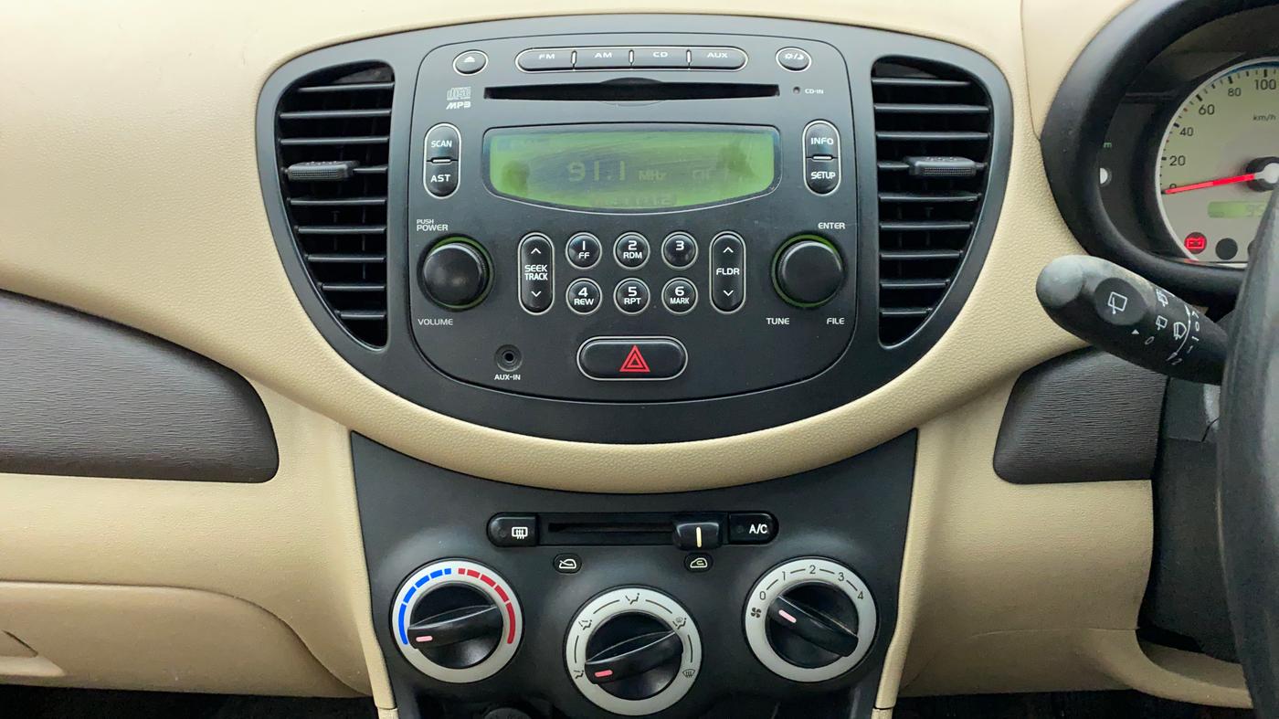 2009 Hyundai i10 SPORTZ 1.2, Petrol, Manual, 95,299 km, Air Conditioner