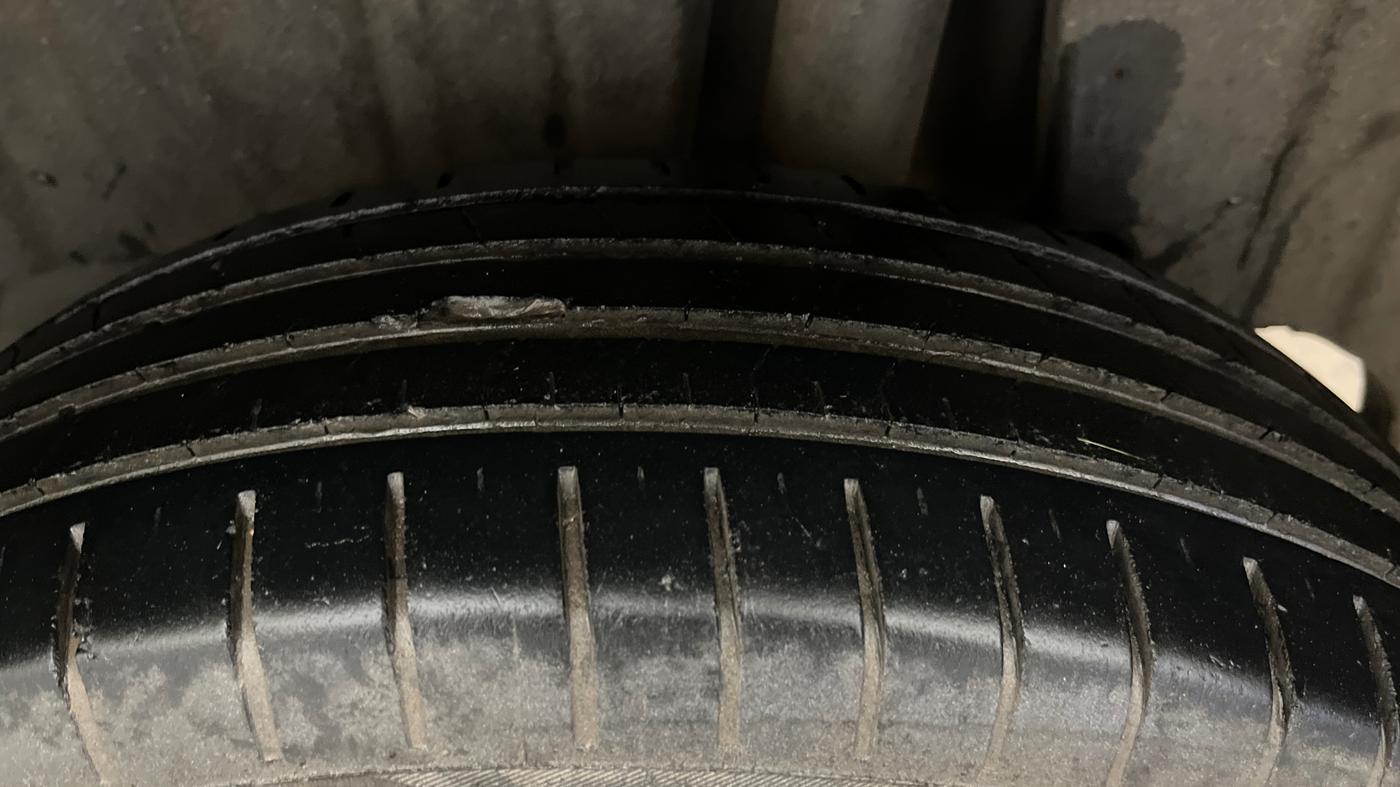 2023 Maruti Baleno SIGMA PETROL 1.2, Petrol, Manual, 81,366 km, Left Rear Tyre Tread