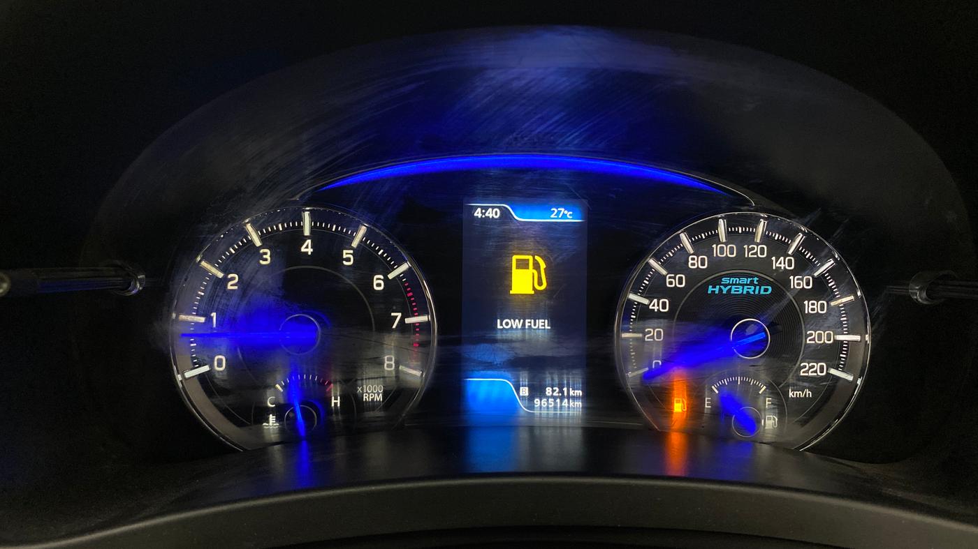 2022 Maruti Ciaz ALPHA 1.5 SHVS PETROL, Petrol, Manual, 96,490 km, Odometer Image