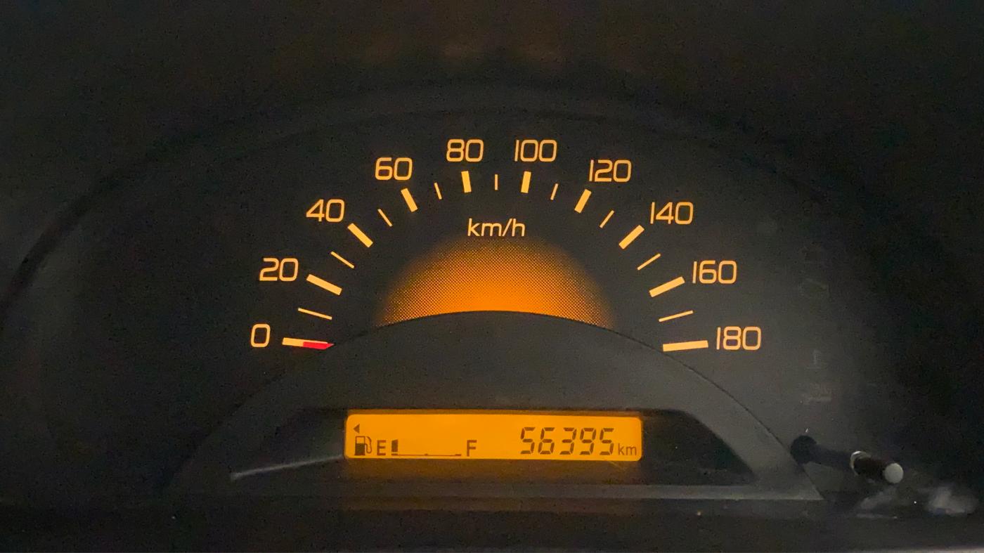 2017 Maruti Wagon R 1.0 LXI CNG, CNG, Manual, 56,523 km, Odometer Image