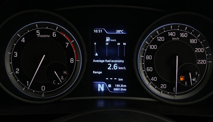 2022 Maruti Dzire ZXI Plus AMT, Petrol, Automatic, 98,910 km, Odometer Image