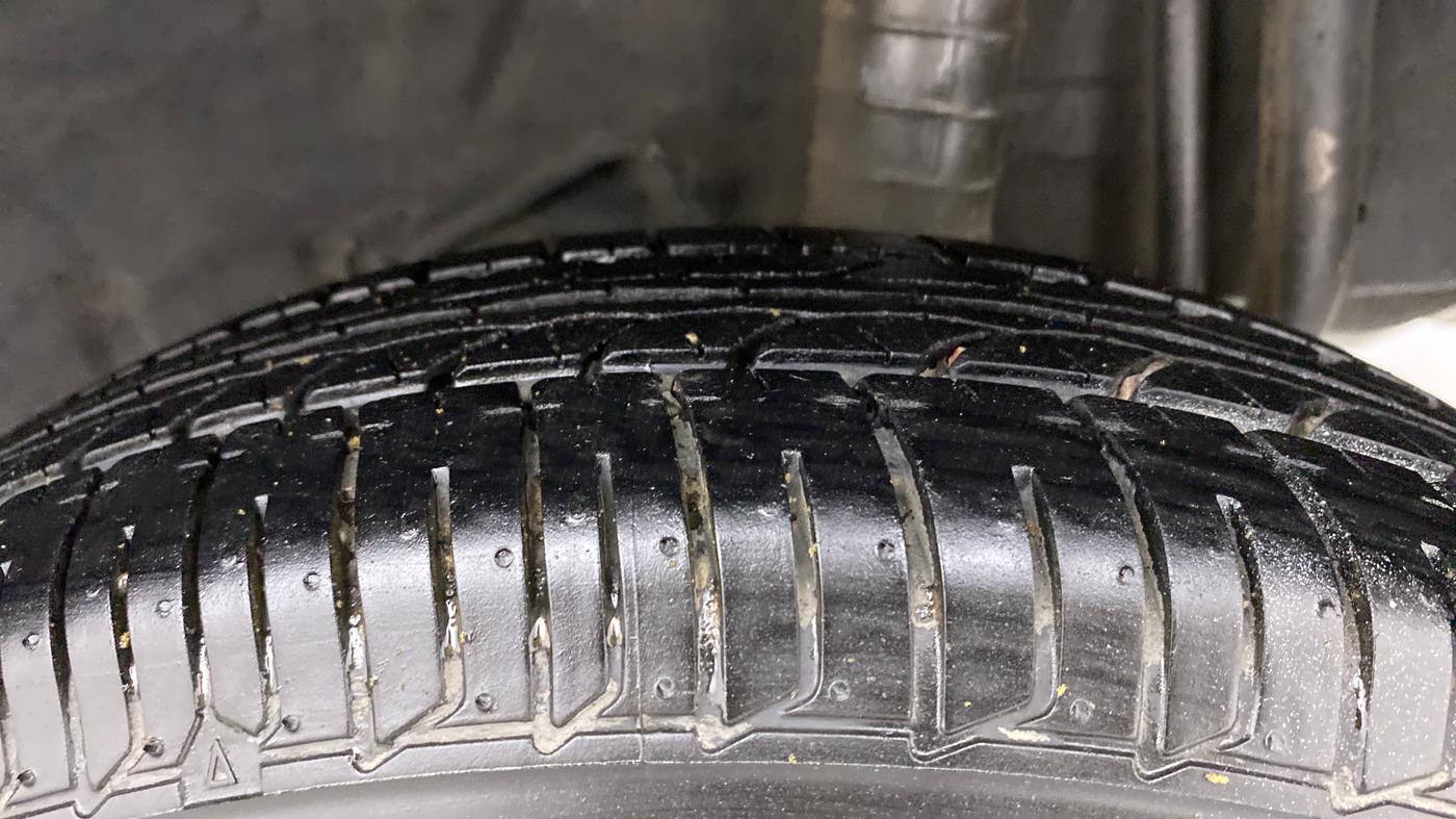 2014 Datsun Go T, Petrol, Manual, 29,171 km, Left Rear Tyre Tread