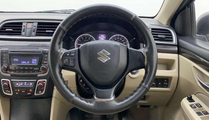 2016 Maruti Ciaz ZXI, Petrol, Manual, 85,280 km, Steering Wheel Close Up