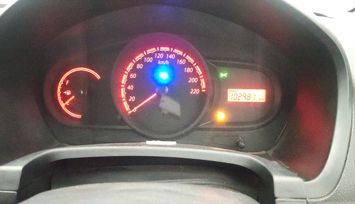 2013 Ford Figo EXI 1.2 PETROL, Petrol, Manual, 1,02,975 km, Odometer Image