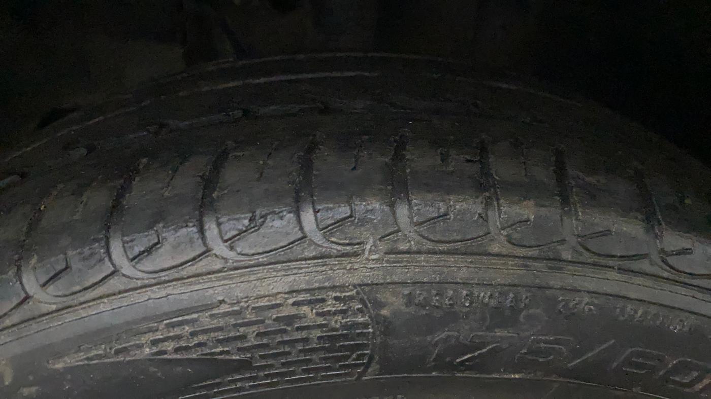 2018 Tata TIGOR XZA PETROL, Petrol, Automatic, 64,507 km, Left Front Tyre Tread