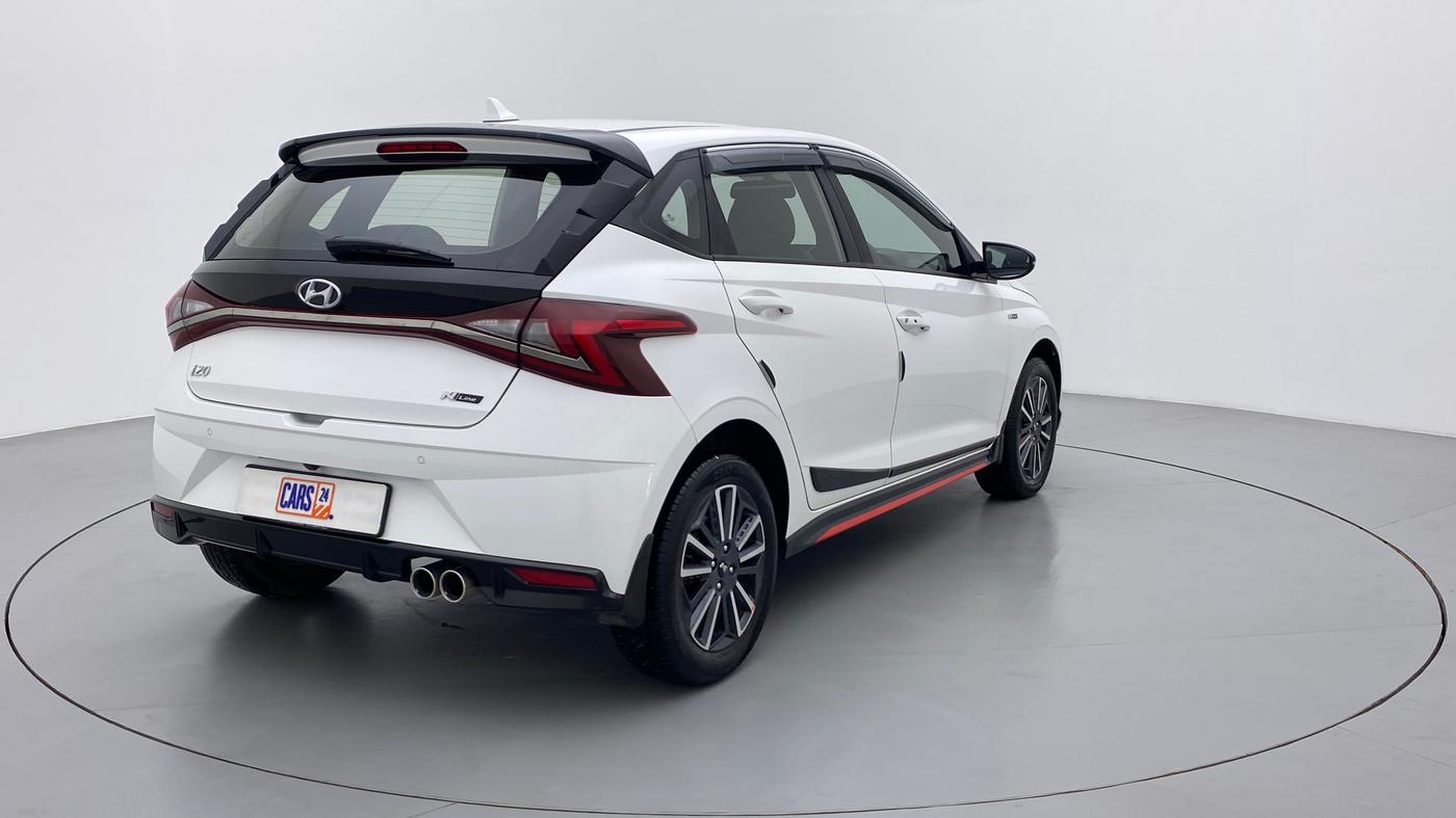 2022 Hyundai NEW I20 N LINE N8 1.0 TURBO GDI DCT, Petrol, Automatic, 2,974 km, Right Back Diagonal