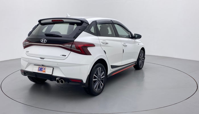 2022 Hyundai NEW I20 N LINE N8 1.0 TURBO GDI DCT, Petrol, Automatic, 2,974 km, Right Back Diagonal