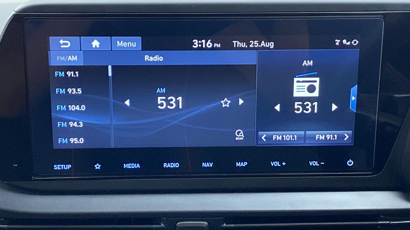 2022 Hyundai NEW I20 N LINE N8 1.0 TURBO GDI DCT, Petrol, Automatic, 2,974 km, Infotainment System