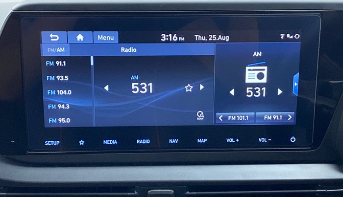 2022 Hyundai NEW I20 N LINE N8 1.0 TURBO GDI DCT, Petrol, Automatic, 2,974 km, Infotainment System