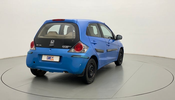 2013 Honda Brio S MT, CNG, Manual, 25,280 km, Right Back Diagonal
